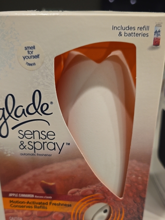 Glade Other - Glade Automatic Sense & Spray Dispenser - White with Orange Accent